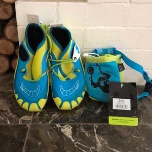 Climbing Shoes & Chalk Bag